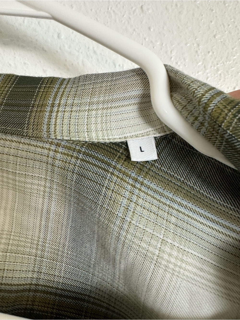 Saturdays New York men’s Marco plaid button up long sleeve - Picture 4 of 8